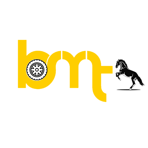 BMT Logo white text